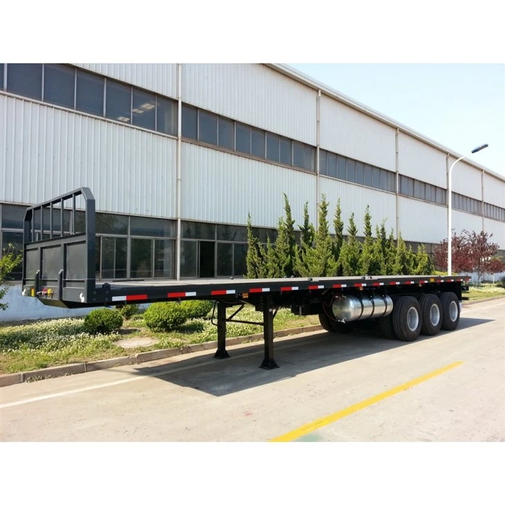 40FT Flatbed Trailer With 3 Axles suppliers